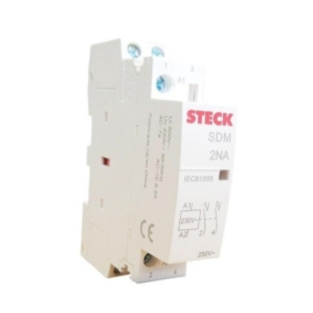 CONTACTOR MODULAR BIPOLAR 25A 2NA BOBINA 230VCA
