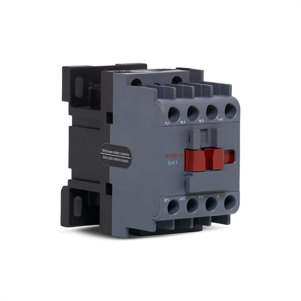 CONTACTOR TRIPOLAR 9A 1NC BOBINA 127VCA