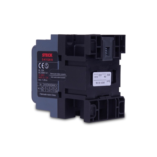 [SK112A10F] CONTACTOR TRIPOLAR 12A 1NA BOBINA 110VCA