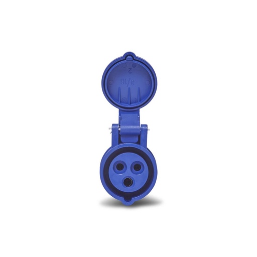 [H3056] TOMA MOVIL TRITON 2P+T 16A 200/250VCA 6H IP44