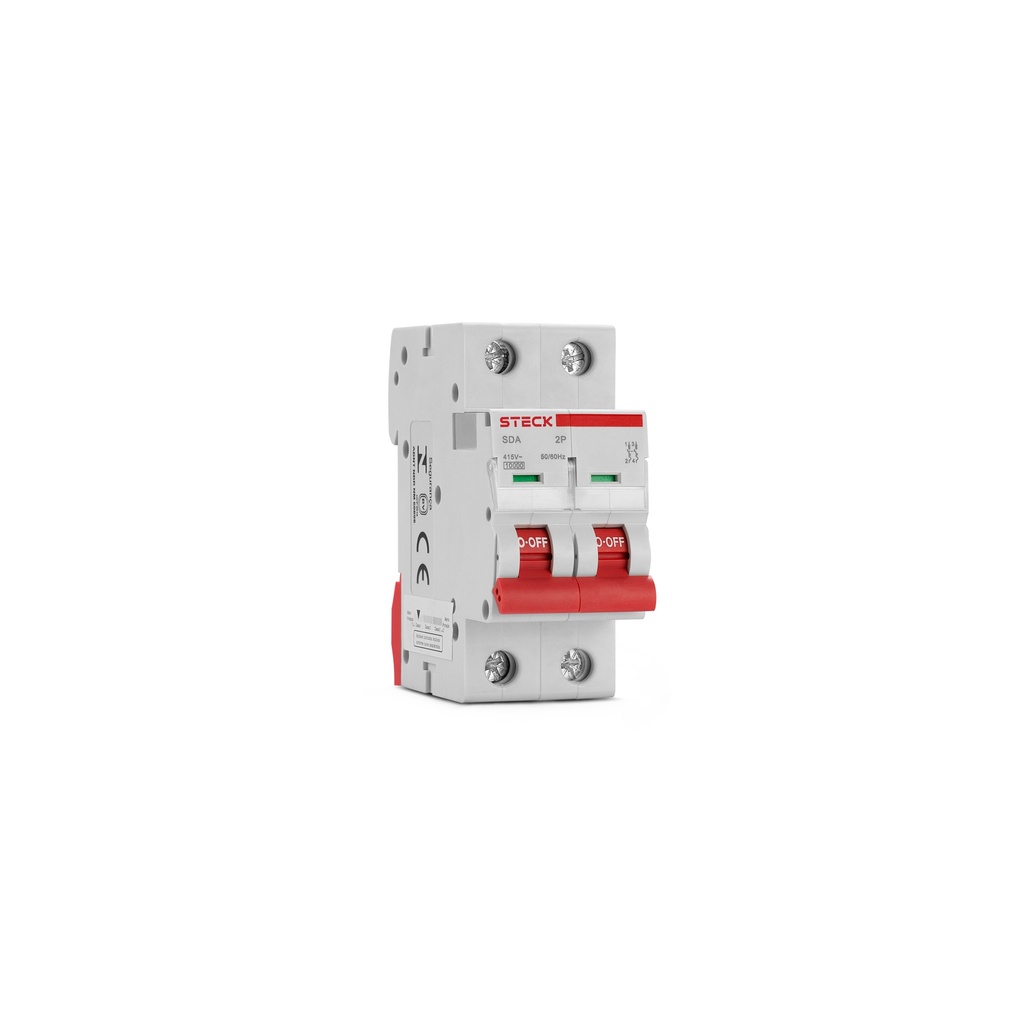 INTERRUPTOR TERMOMAGNETICO 2X10A 10KA CURVA C