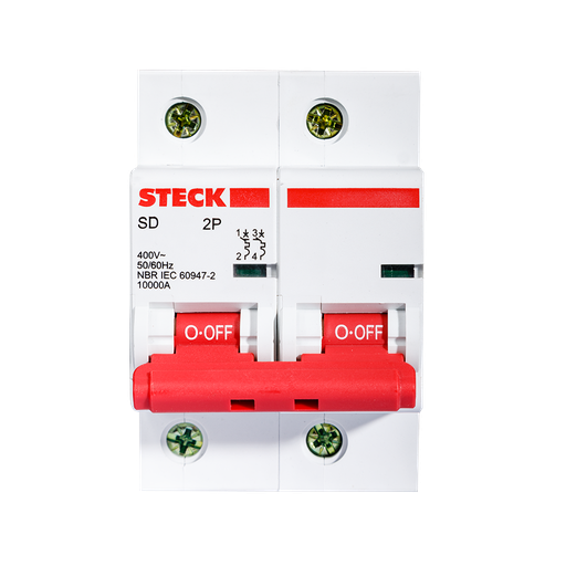 [SDD2C100] INTERRUPTOR TERMOMAGNETICO 2X100A 10KA CURVA C