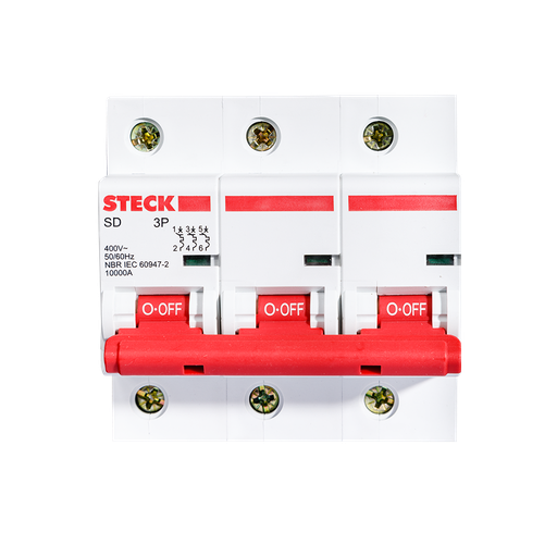 [SDD3C125] INTERRUPTOR TERMOMAGNETICO 3X125A 10KA CURVA C