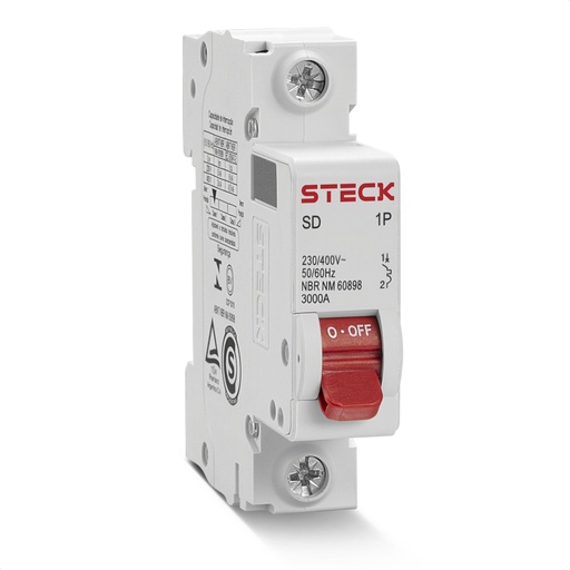 [SDD61B16] INTERRUPTOR TERMOMAGNETICO 1X16A 3KA CURVA B