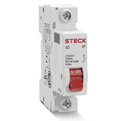 [SDD61B32] INTERRUPTOR TERMOMAGNETICO 1X32A 3KA CURVA B