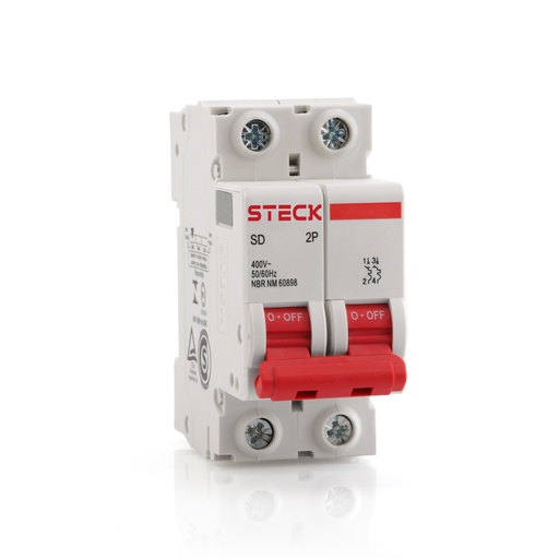 [SDD62C16] INTERRUPTOR TERMOMAGNETICO 2X16A 3KA CURVA C