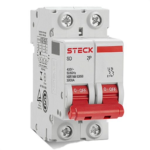[SDD62C32] INTERRUPTOR TERMOMAGNETICO 2X32A 3KA CURVA C