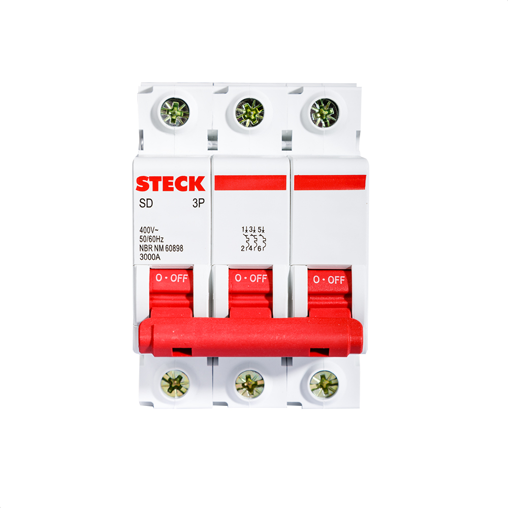 INTERRUPTOR TERMOMAGNETICO 3X63A 3KA CURVA C