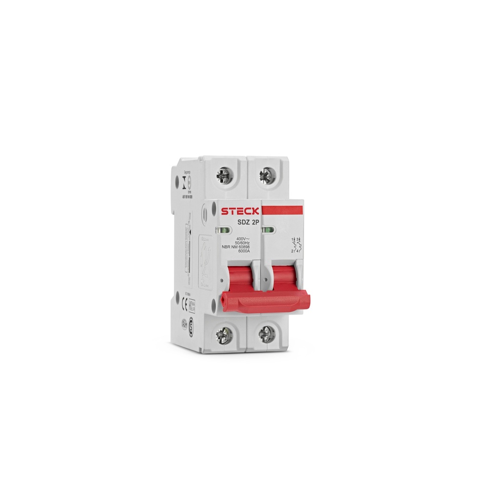 INTERRUPTOR TERMOMAGNETICO 2X32A 6KA CURVA B