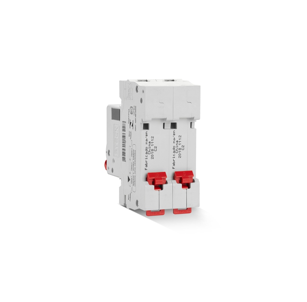 INTERRUPTOR TERMOMAGNETICO 2X63A 6KA CURVA C