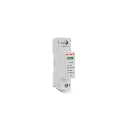 [DPS20275C] PROTECTOR DE SOBRETENSION DPS 1P CON CARTUCHO 20KA 275VCA CLASE II