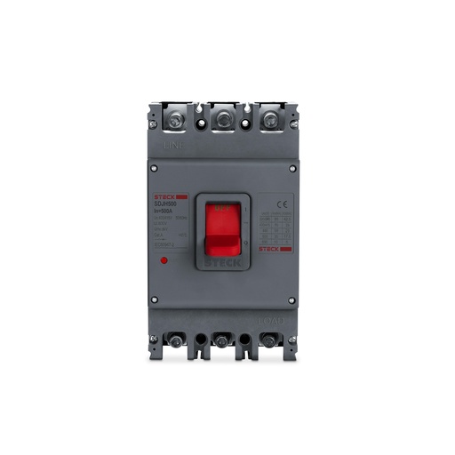 [SDJH500] INTERRUPTOR AUTOMATICO CAJA MOLDEADA T630 3X500A 70KA RELE TERMOMAGNETICO FIJO
